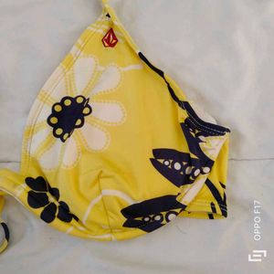 Volcom Floral Bikini Top