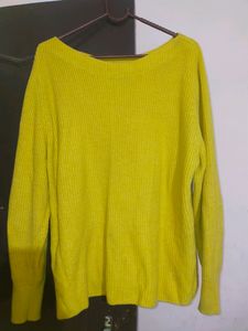 Yellow Sweat Top