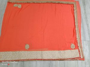 🇳🇿💫❤️ Elegant Coral Saree
