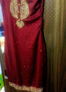 Stone Worked Kurta Set