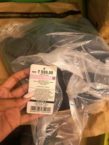 Blue Cropped Sweatshirt