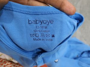 Set Of 2 BABY OYE  ROMPERS