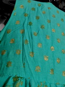 Elegant Green Embroidered Kurta