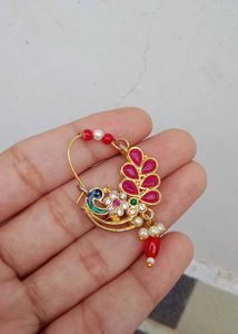 Ethnic Gold Nose Ring