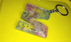 M Letter Keychain Made By Me