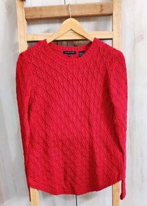 Rust Colour Pullover Size-36