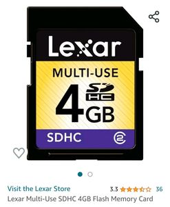 4 Gb Card