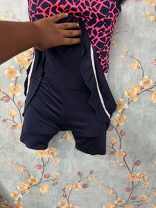 Full Coverage Swimsuit With Shorts
