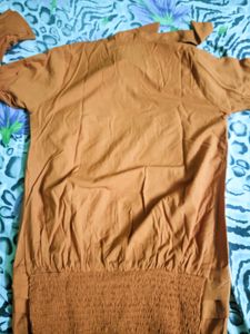 A Beautiful Coral Coloured Top For Party