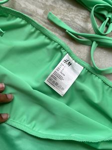 H&amp;M Swimwear Skirt Top And Bottom Set