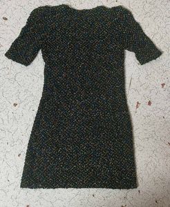Textured Mini Dress