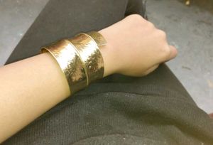 Gold Brass Hand Cuff