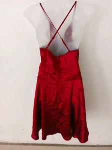 SATIN FROCK DRESS