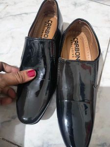 Shiny Black Dress Shoes