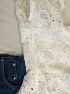 People Sweetheart Neck Cotton Top
