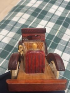 Vintage Wooden Toy Car
