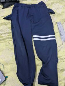 Navy Blue Track Pants