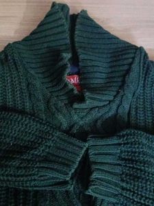 Green Knit Sweater