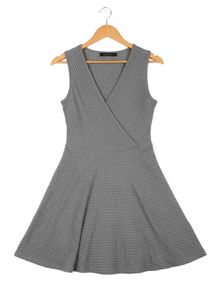 Gray Sleeveless mini Dress