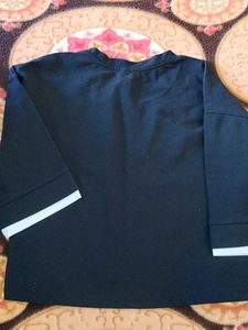 Black 'Now or Never' Graphic Tee