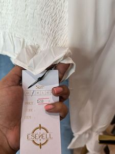 Corset Style Floral Print Top