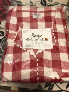 Vivalda Red Gingham Pajama Set