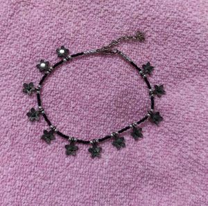 Flower Charm Ankle Bracelet