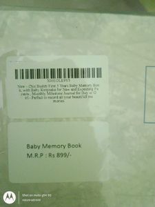 Best Buy For New Parents ! Chic Baby Memory Book