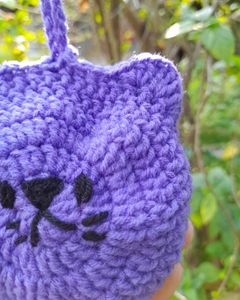 Cat Face Pouch