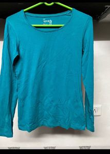 Stylish Teal Long Sleeve Top