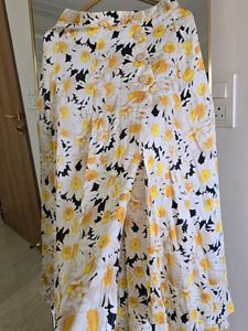 Floral Print Skirt