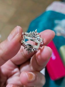 GIVA Cubic Zirconia Studded Ring