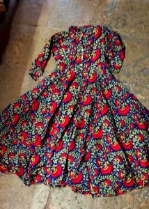 Gulmohar Jaipur Floral printed kurti