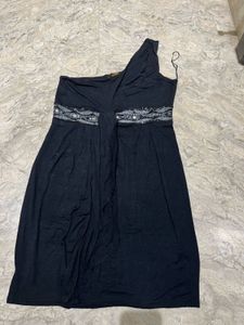 Black One Shoulder Dress
