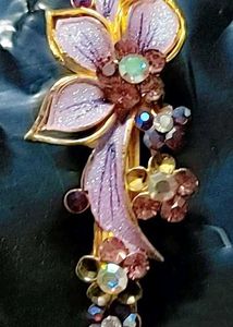 Floral Brooch Set