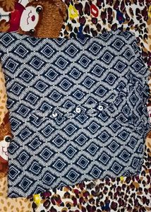 Patterned Casual Shirt