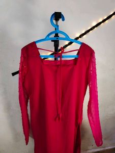 Pink Long Sleeve Top Set