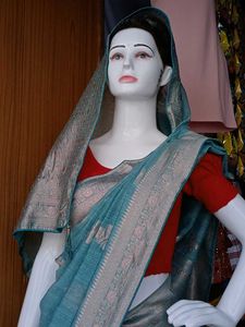 Elegant Blue Saree
