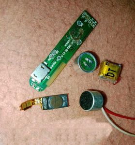 Bluetooth PCB Module Mic Speaker Lithium Battery