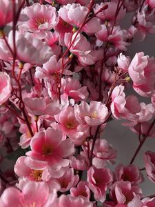 Artificial Plant with Pink Flowers