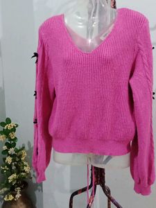 Pink Sweater