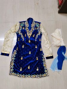 Heavy Work Sharara Set