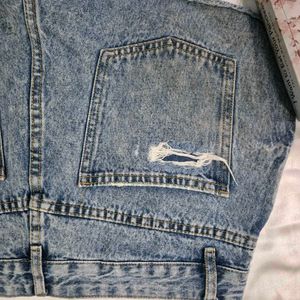 Denim Rugged Shorts