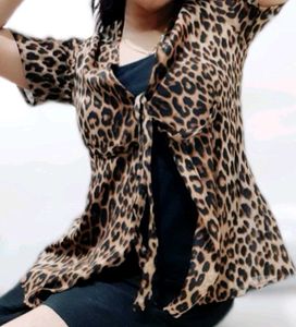 Leopard Print Top