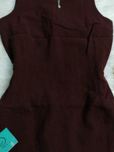 🤌Burgundy Sleeveless Dress🤌