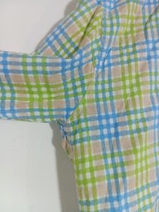 Mufti Tricoloured Checks Shirt (Men)