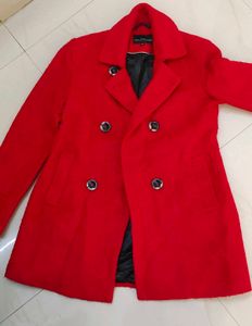 Red Partywear Coat
