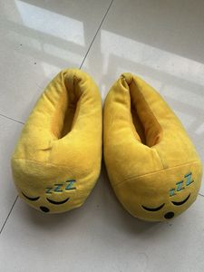 Cute Yellow Emoji Slippers