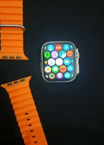 Unisex smartwatch T800 ultra watch.orange colour