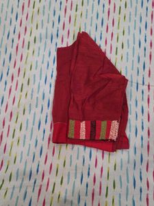 Maroon Readymade Saree Blouse